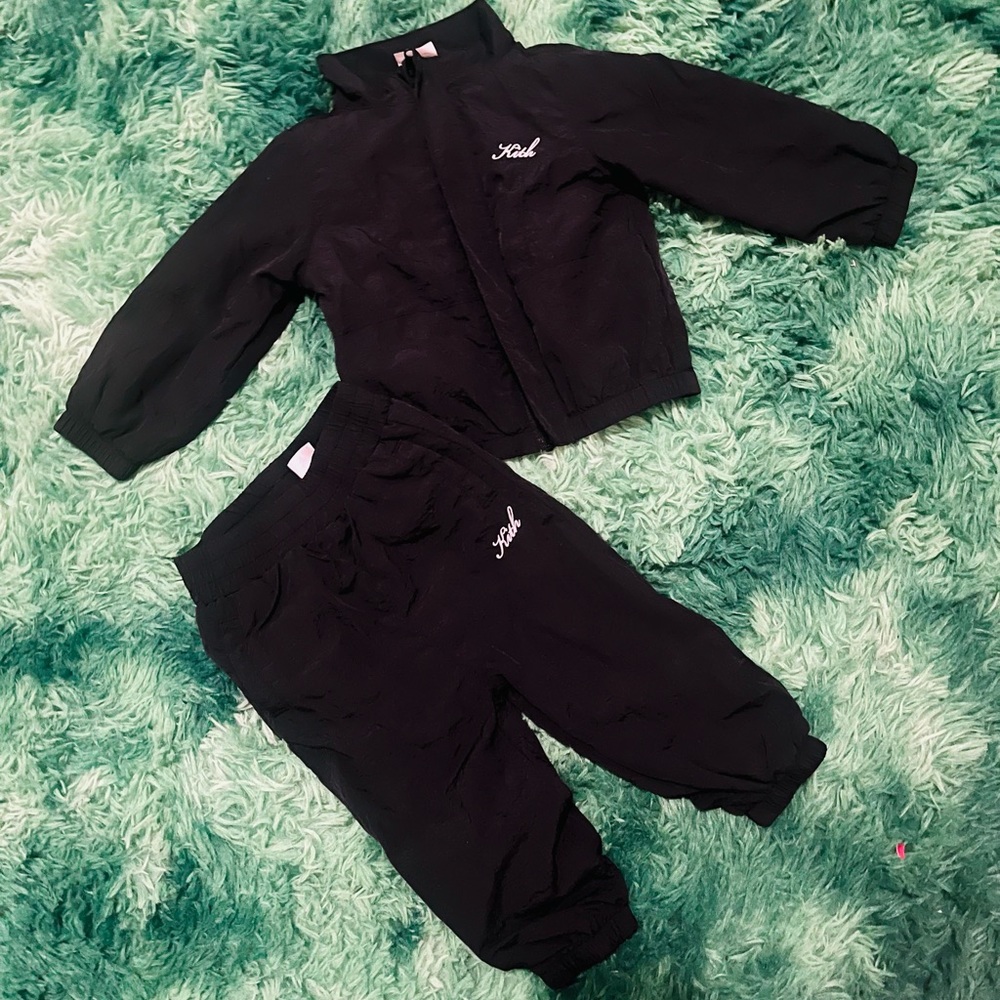 KITH baby windbreaker tracksuit 6-12 months w/ onsie